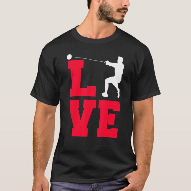 Camiseta Ame Hammer Throwing (Frente)