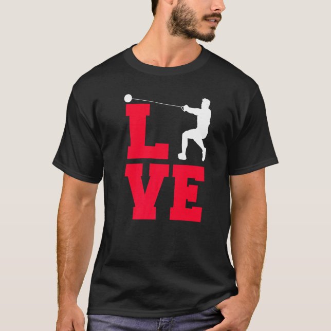 Camiseta Ame Hammer Throwing (Frente)