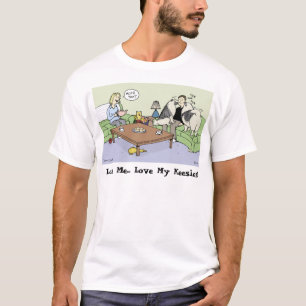 Camiseta Ame-me... Ame meus Keesies!