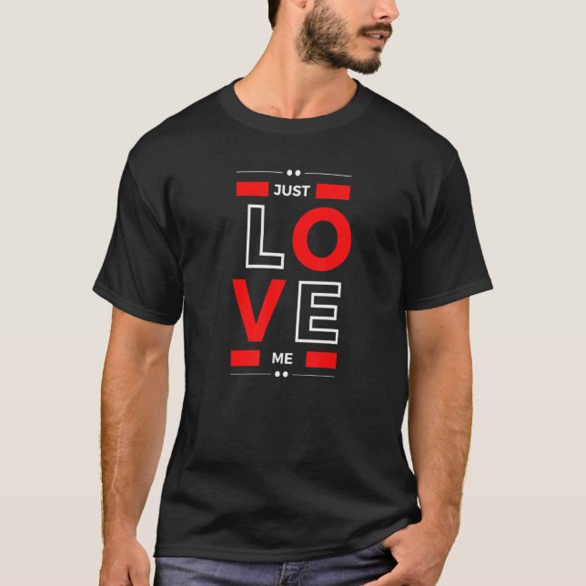 Camiseta Ame-me apenas  Sarcástico (Frente)