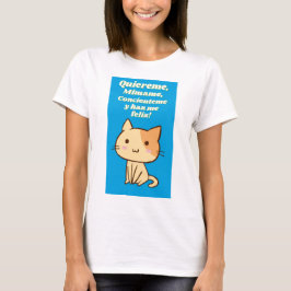 Camiseta ame-me e faça-me feliz