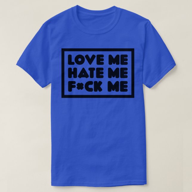 Camiseta Ame Me Odeio (Frente do Design)