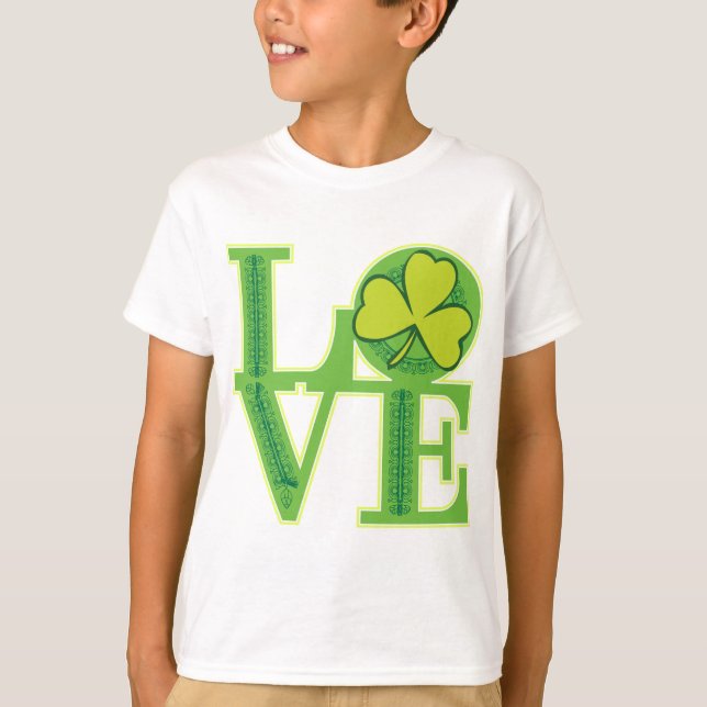 Camiseta Ame-me, sou irlandês (Frente)