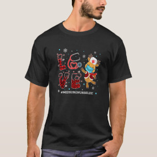 Camiseta Ame Med Surg Enfermeira Buffalo Xadrez Leopard Xma