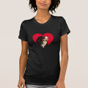 Camiseta Ame meu cão de montanha de Bernese