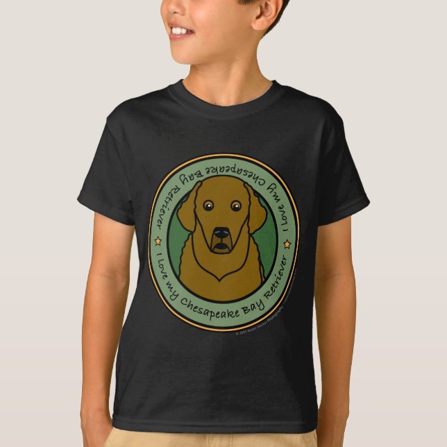 Camiseta Ame meu Chesapeake (Frente)