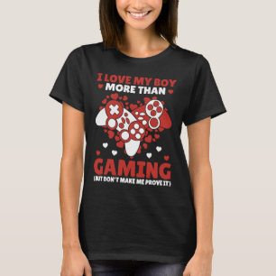 Camiseta Ame Meu Garoto Jogando Mulheres Dia de os namorado