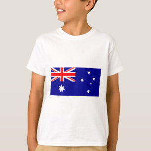 Camiseta Ame MEU jGibney da bandeira de Austrália do país O