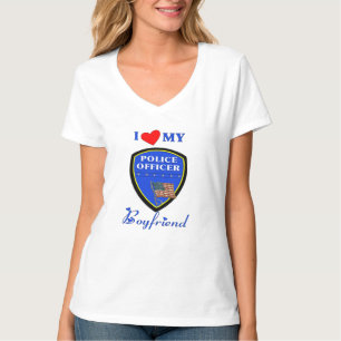 Camiseta Ame meu namorado da polícia