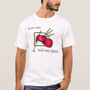 Camiseta Ame meus Bagpipes