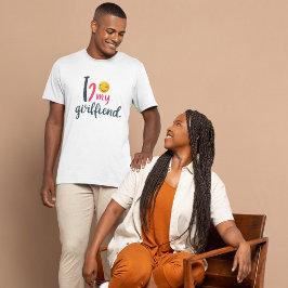 Camiseta Ame Minha Namorada - Uma Expressão Perfeita