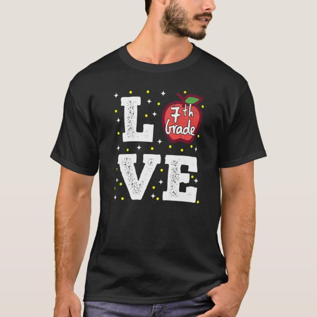 Camiseta Ame No Sétimo Ano De Volta À Escola 2022 7 (Frente)