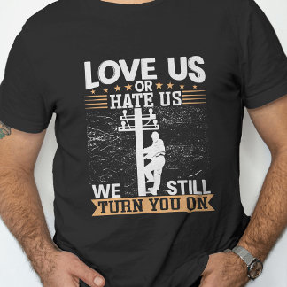Camiseta Ame-Nos Linemen Elétrico