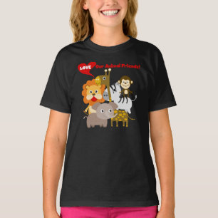 Camiseta Ame nossos amigos animais
