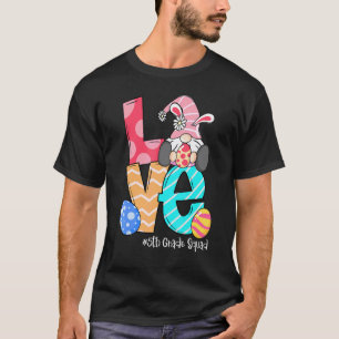 Camiseta Ame o Gnome da 5ª Série Professor Coelho Feliz Pás