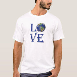Camiseta Ame o mundo nosso planeta