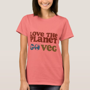 Camiseta Ame o planeta vão Veg