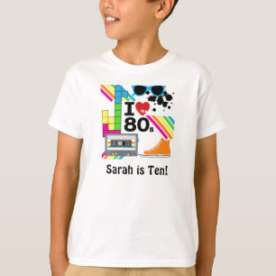 Camiseta Ame o t-shirt personalizado anos 80