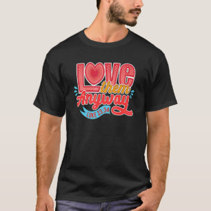 Camiseta Ame-Os Mesmo Assim Luke 23 34 Escritura Para Chris