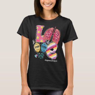 Camiseta Ame Oxigênio Pulmonar Terapêutica Respiratória Rt