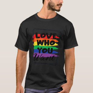 Camiseta Ame Quem Você Deseja Orgulho Social Lgbt