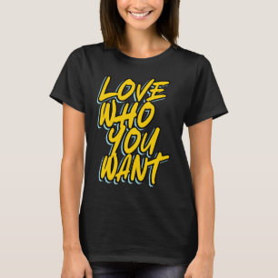 CAMISETA AME QUEM VOCÊ QUER