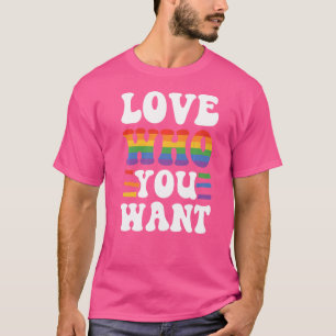 Camiseta Ame Quem Você Quer Diversidade Lgbtq Orgulho Arco-
