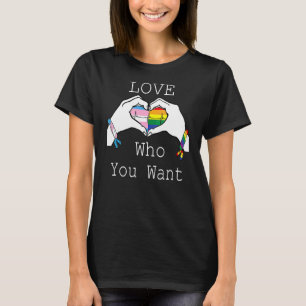 Camiseta Ame Quem Você Quer Gay Lgbbb Comunidade Igualdade