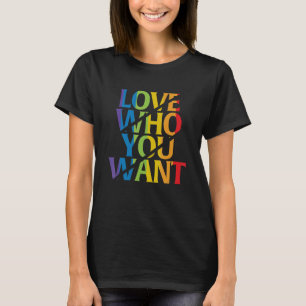 Camiseta Ame Quem Você Quer Orgulho Lgbt Gay Lesbian