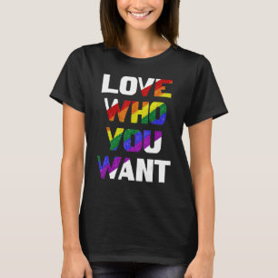 Camiseta Ame Quem Você Quer Que Lgbt Ord Igualdade