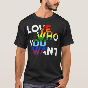Camiseta Ame Quem Você Quer Que Lgbt Transexual De Gay Biss