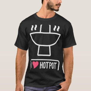 Camiseta Ame Quente-Pote Chinês Cachorro