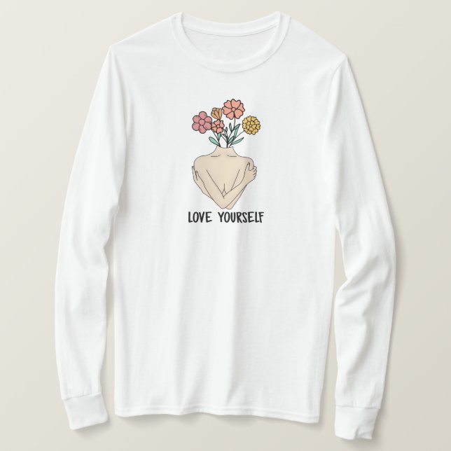 Camiseta Ame-se (Frente do Design)