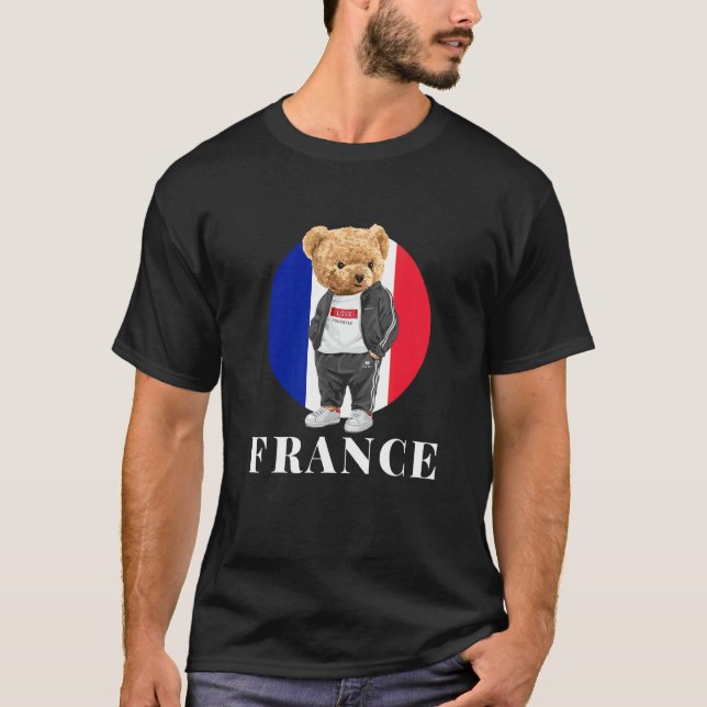 Camiseta Ame-Se A Si Mesmo, Legal Ilustração Urso De Teddy  (Frente)