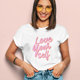 Camiseta Ame-se Moderna Typo