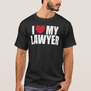 Camiseta Ame Seu Advogado Dia Que Amo Meu Advogado Procurad