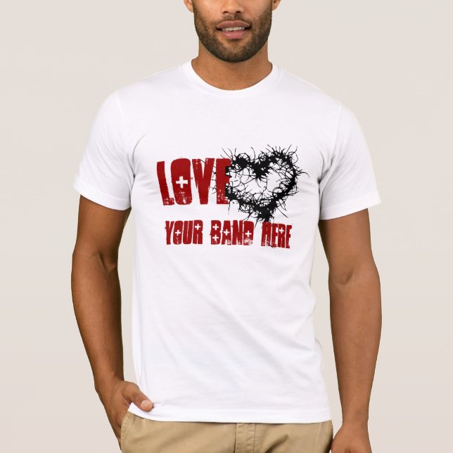 Camiseta Ame sua banda (Frente)