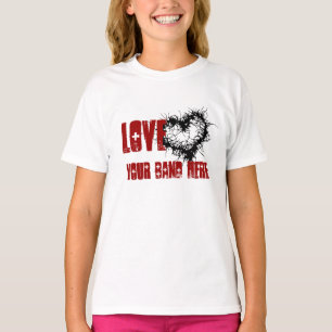 Camiseta Ame sua banda