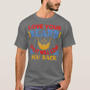 Camiseta Ame sua barba e te amará de volta