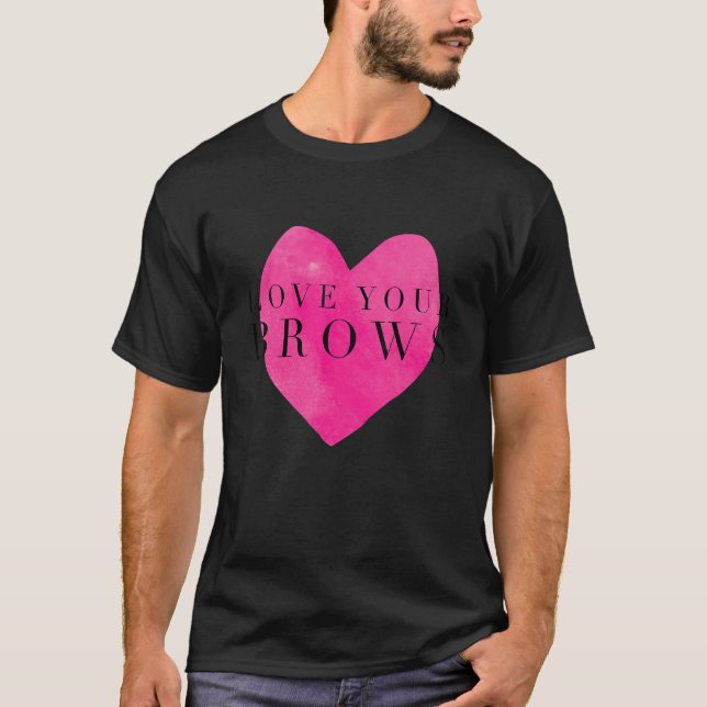 Camiseta Ame Sua Irmã Brow Tech Brow Artista Brow (Frente)