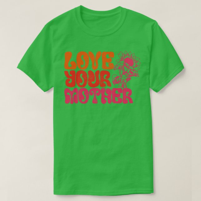 Camiseta Ame sua mãe (Frente do Design)