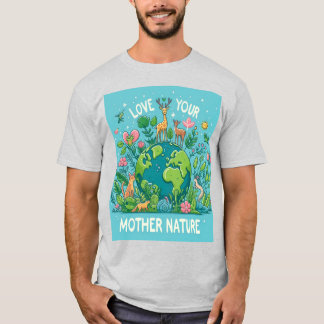 Camiseta Ame sua mãe (Natureza)