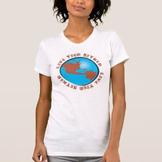 Camiseta Ame sua Mãe Terra T