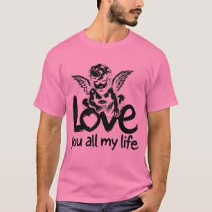 Camiseta Ame Toda A Minha Vida - Divina Devoção-Luz