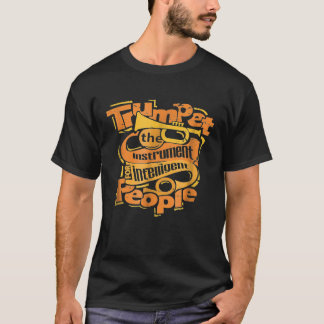 Camiseta Ame Trompete Instrumento Jogador Marcar Banda Engr