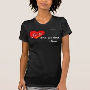 Camiseta Ame um ao outro gotGod316.com Jesus