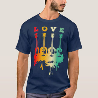 Camiseta Ame Um Apelido Acústico De Violão Acústico Dando U