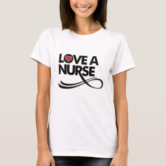Camiseta Ame uma enfermeira