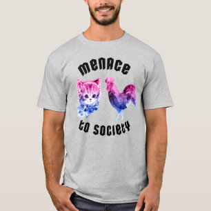 Camiseta Ameaça Bissexual à Sociedade
