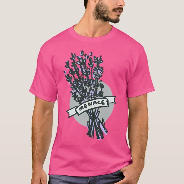 Camiseta Ameaça Lavanda (Frente)